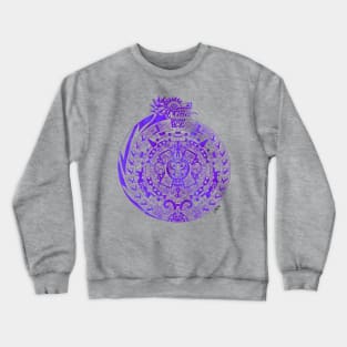 the quetzalcoatl calendar in mexican aztec pattern ecopop Crewneck Sweatshirt